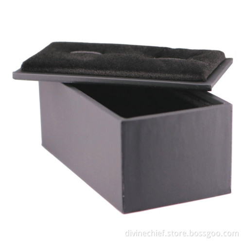 OEM & ODM Service Custom Made Leather Gift Packaging Box For Cufflinks